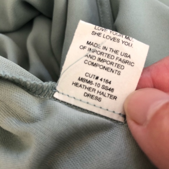 Show Me Your MuMu Heather Halter Dress XS - Picture 9 of 10